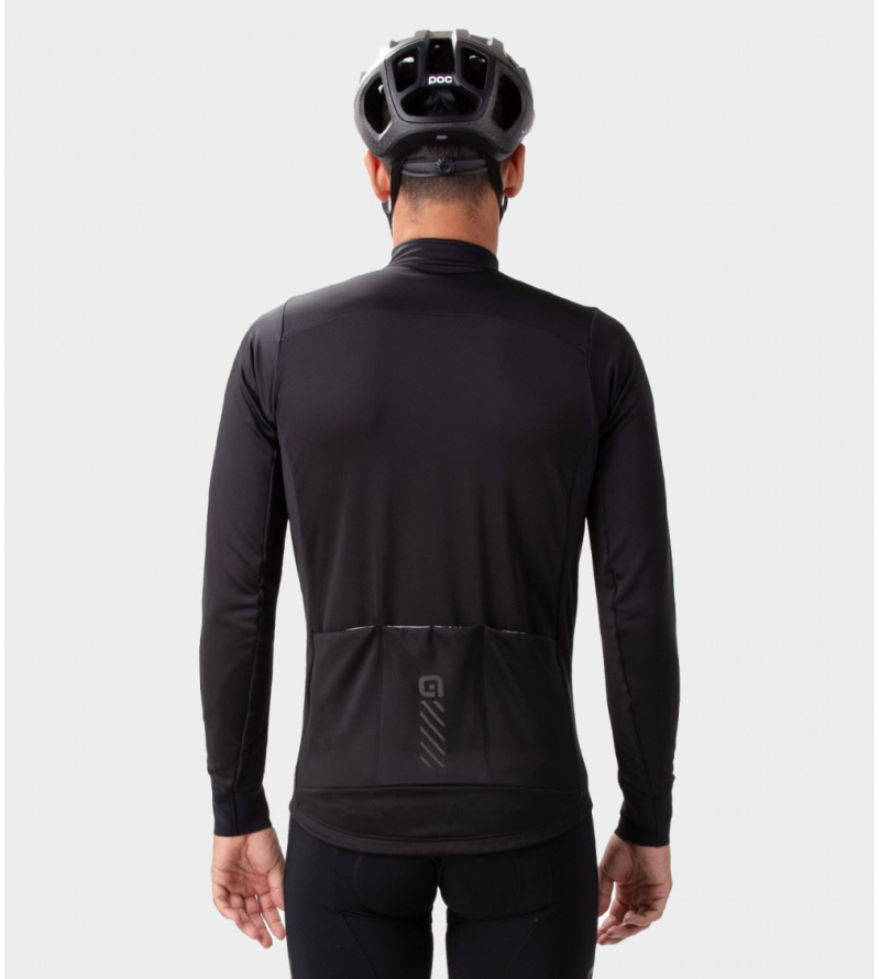 Carica immagine in Galleria Viewer, ALE GIUBBINO SOLID FONDO 2.0 NERO invernale