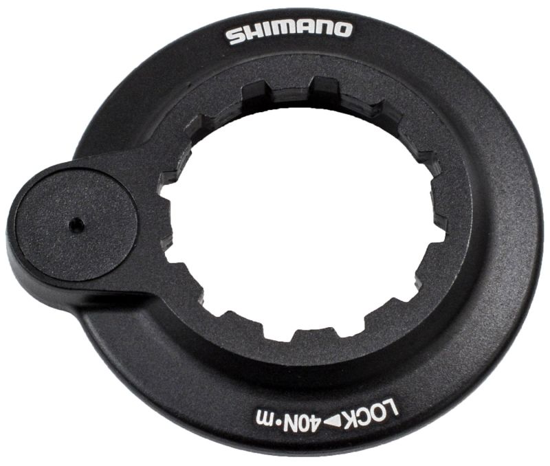 Load image into Gallery viewer, Shimano ghiera di bloccaggio disco con magnete per unità sens. di velocità EW-SS302 nero