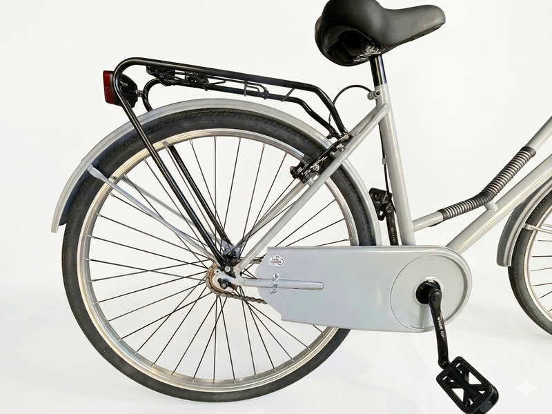 Carica immagine in Galleria Viewer, CASADEI OLANDA CITY BIKE DONNA 26" 1V ACCIAIO GRIGIO LUCIDO
