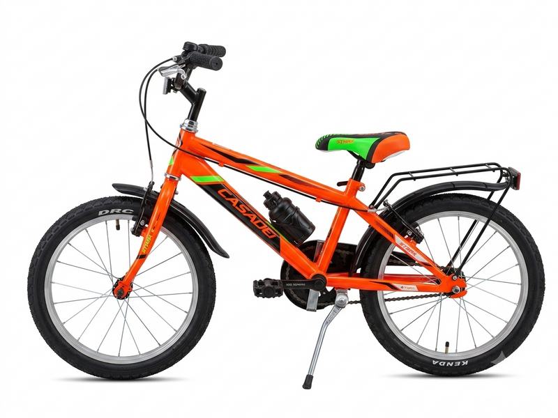 Load image into Gallery viewer, CASADEI STARK MTB 18" FORCELLA RIGIDA ARANCIO-NERO-VERDE TG 34