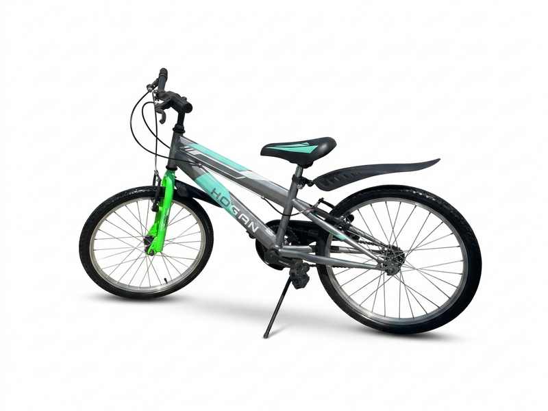 Load image into Gallery viewer, BICI BAMBINO HOGAN 1V TG S ACCIAIO GRIGIO-VERDE USATO-REVISIONATO
