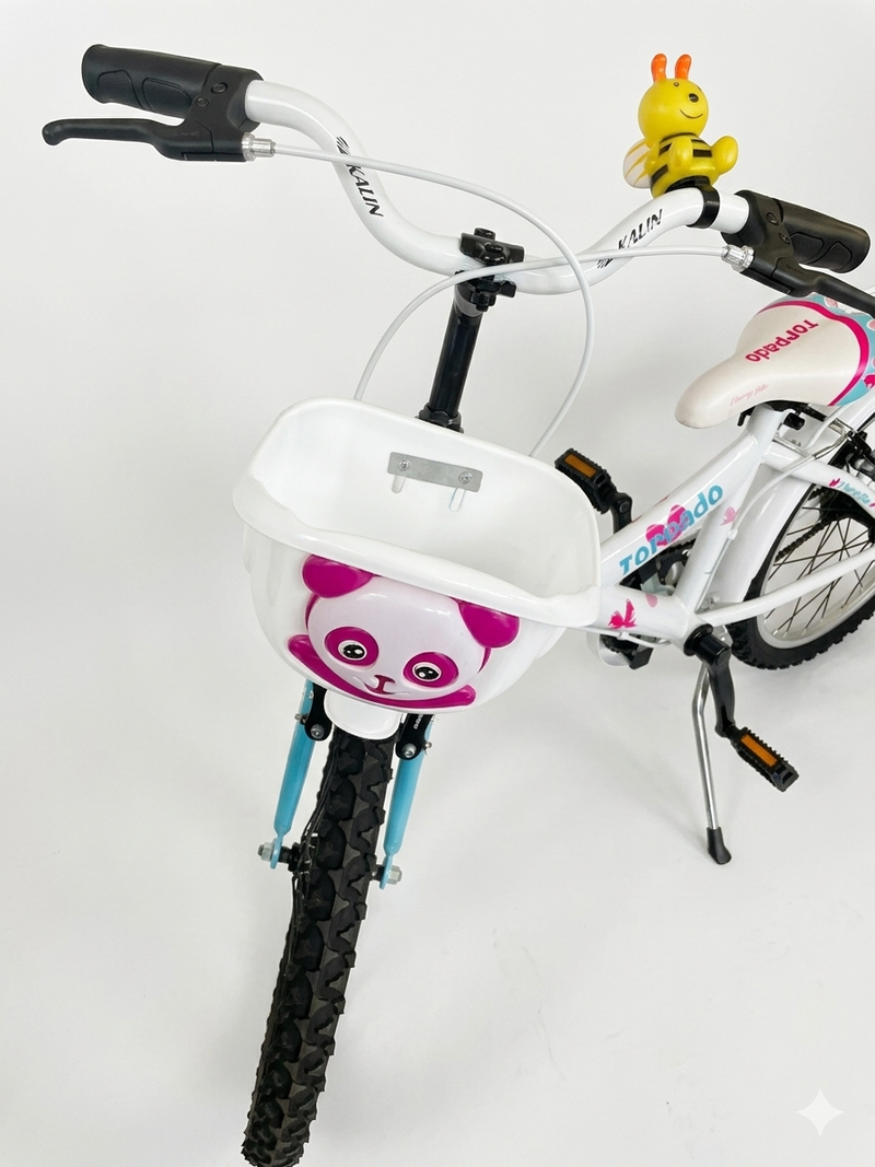 Load image into Gallery viewer, TORPADO SIMBA 20"X1,90 1X6V BICI CITTA' BAMBINA BIANCA,ROSA E AZZURRA