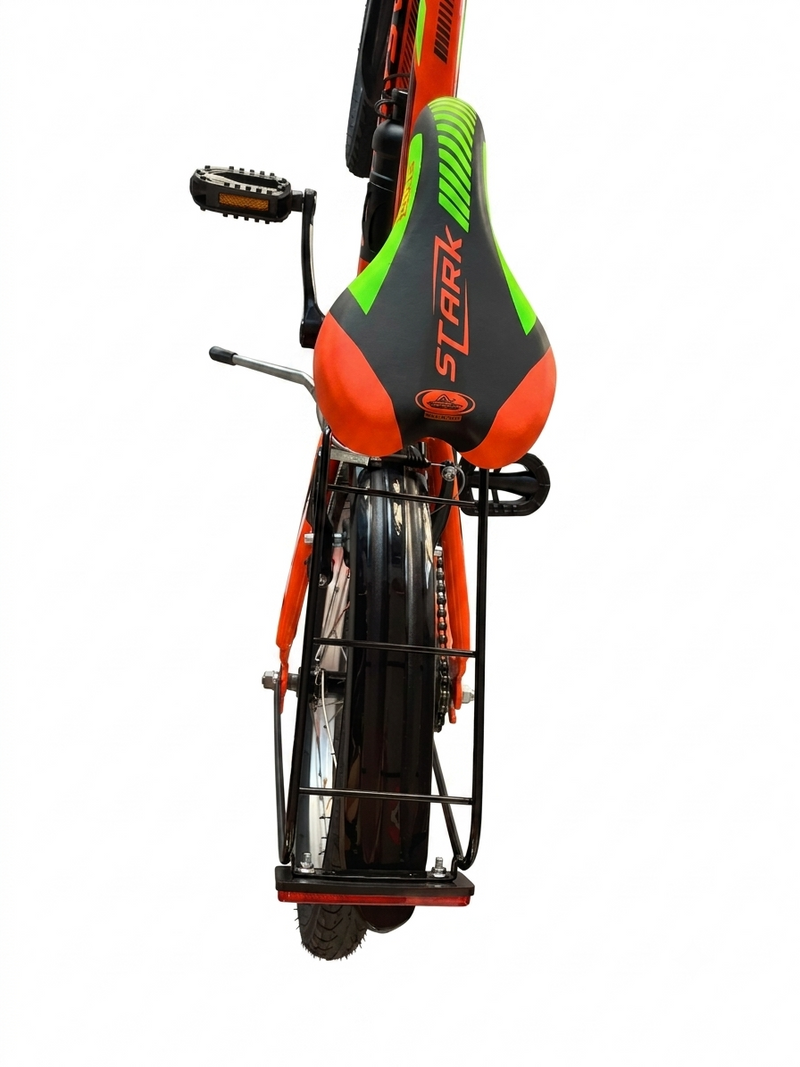 Load image into Gallery viewer, CASADEI STARK MTB 18" FORCELLA RIGIDA ARANCIO-NERO-VERDE TG 34