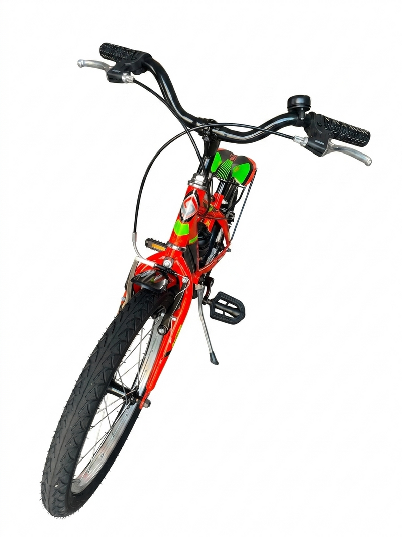 Load image into Gallery viewer, CASADEI STARK MTB 18" FORCELLA RIGIDA ARANCIO-NERO-VERDE TG 34