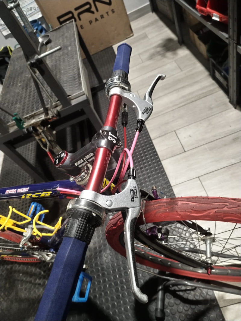 Carica immagine in Galleria Viewer, BICI MTB 26" RCB R7000 ALLUMINIO BLU/GIALLO TAGLIA S USATO-REVISIONATO