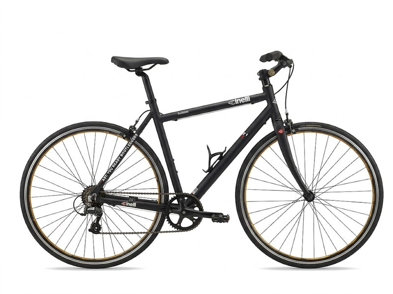Carica immagine in Galleria Viewer, CINELLI BOOTLEG SPORT-TREKKING UOMO ALLUMINIO 1X6V TG S/M NERO OPACO USATO IN CONTO-VENDITA