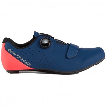 Carica immagine in Galleria Viewer, Scarpa da ciclismo Bontrager Circuit Road Nautical Navy/Radioactive Coral