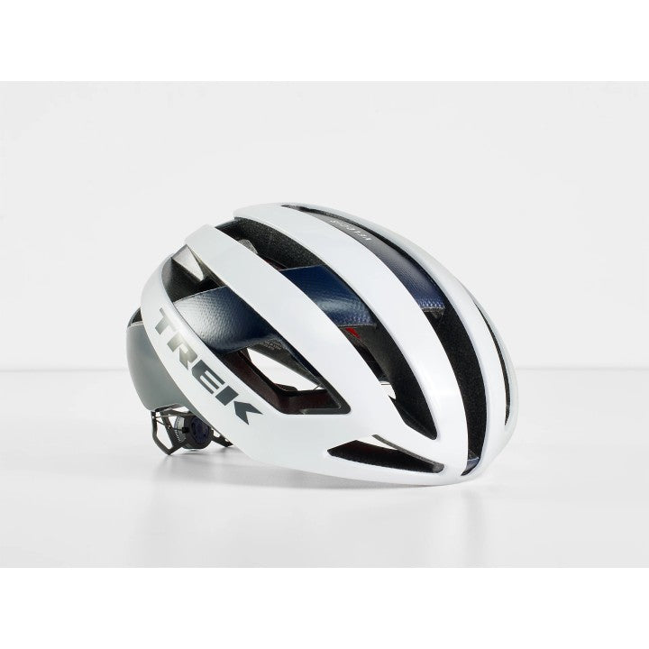 Carica immagine in Galleria Viewer, Casco Strada Trek Velocis MIPS - Crystal White/Nautical Navy