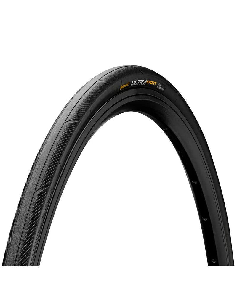 Carica immagine in Galleria Viewer, Continental Ultra Sport III Fold Copertoncino Pieghevole, Black/Black Skin