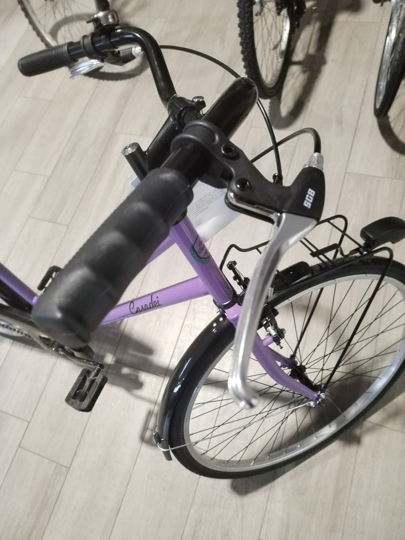 Carica immagine in Galleria Viewer, CASADEI CITY BIKE OLANDA DONNA 26" 1 VELOCITA' LILLA