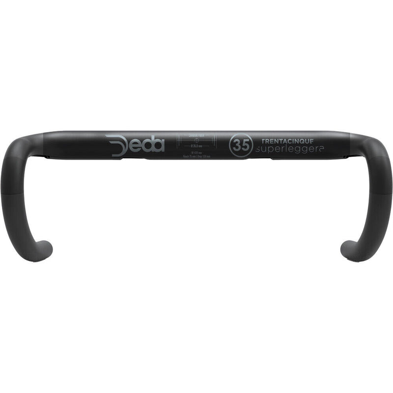 Load image into Gallery viewer, Deda Elementi Superleggera 35 PoB carbon handlebar 44cm