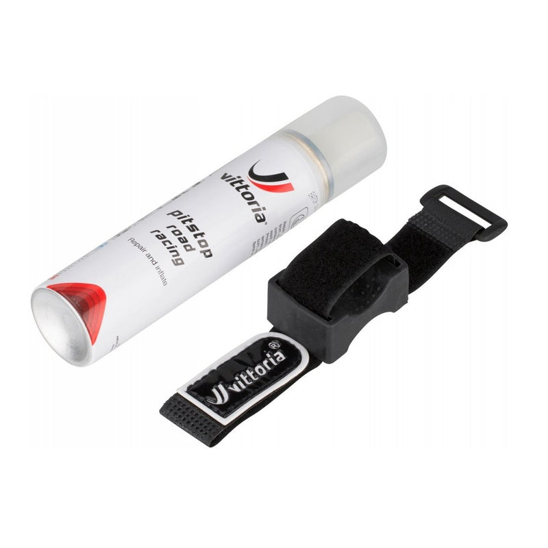 Load image into Gallery viewer, Vittoria Pit Stop Road Racing Inflate repair kit + seat post support