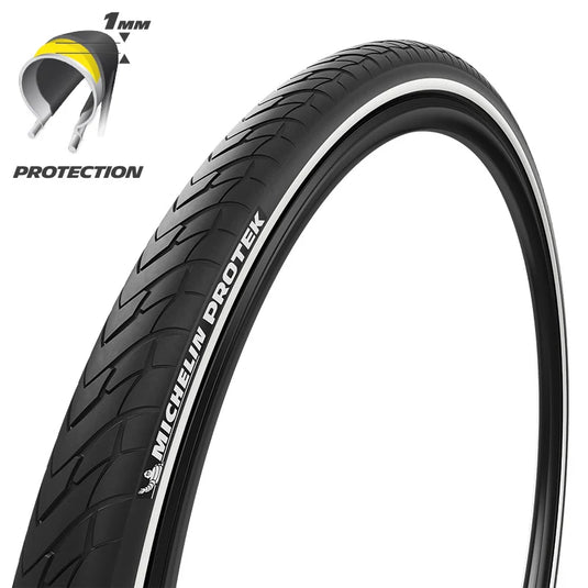 MICHELIN COPERTONE 700x38 PROTEK Tube Type Access Line Nero/Reflex