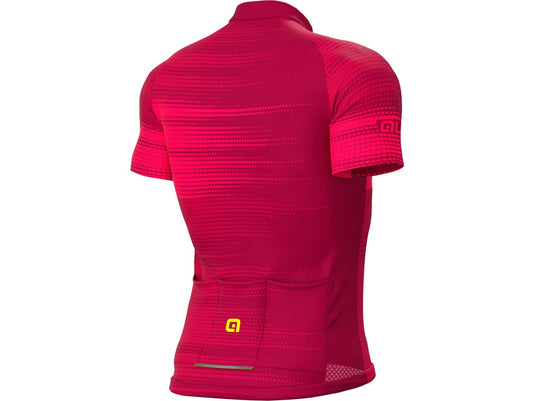 ALE Maglia maniche corte Solid Turbo Bordeaux