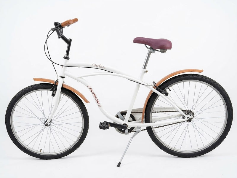 Carica immagine in Galleria Viewer, City Bike modello Beach Cruiser Fausto Coppi 26" panna USATO IN CONTO-VENDITA
