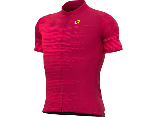 ALE Maglia maniche corte Solid Turbo Bordeaux