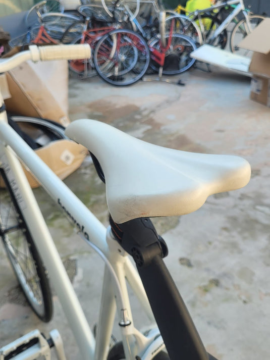 BONVELO FIXIE BIKE IN ALLUMINIO BIANCO TAGLIA 50 USATO IN CONTO-VENDITA
