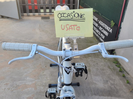 BONVELO FIXIE BIKE IN ALLUMINIO BIANCO TAGLIA 50 USATO IN CONTO-VENDITA