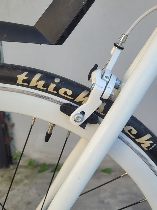 BONVELO FIXIE BIKE IN ALLUMINIO BIANCO TAGLIA 50 USATO IN CONTO-VENDITA
