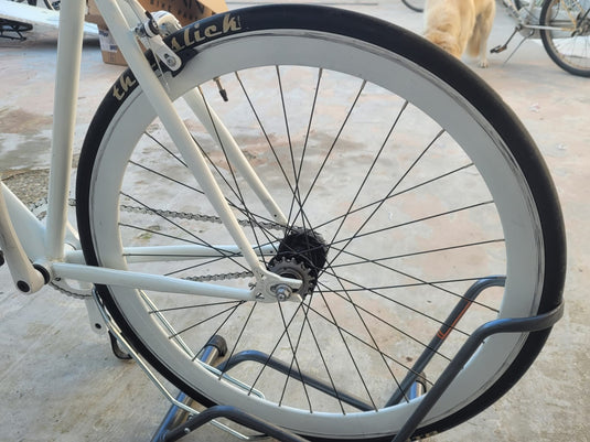 BONVELO FIXIE BIKE IN ALLUMINIO BIANCO TAGLIA 50 USATO IN CONTO-VENDITA