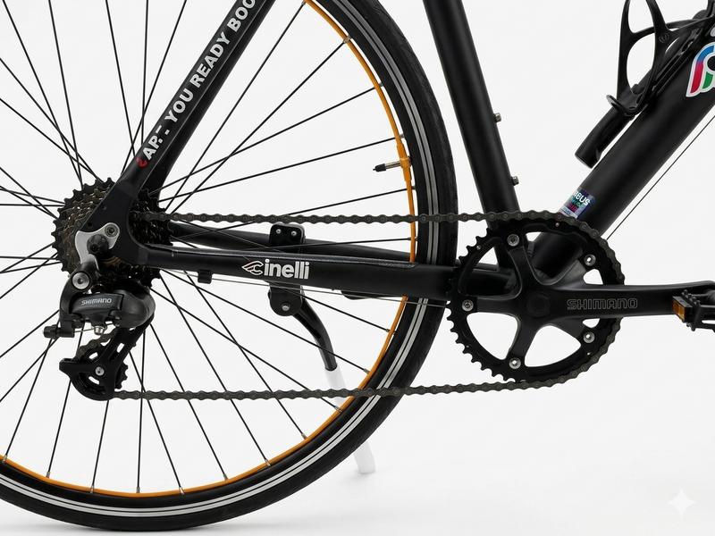 Carica immagine in Galleria Viewer, CINELLI BOOTLEG TG M NERO USATO IN CONTO-VENDITA
