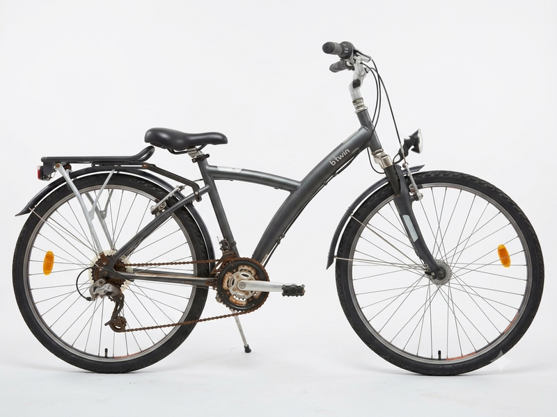 Load image into Gallery viewer, BICI TREKKING 26''X1.75 GRIGIO 3X7V USATO-REVISIONATO
