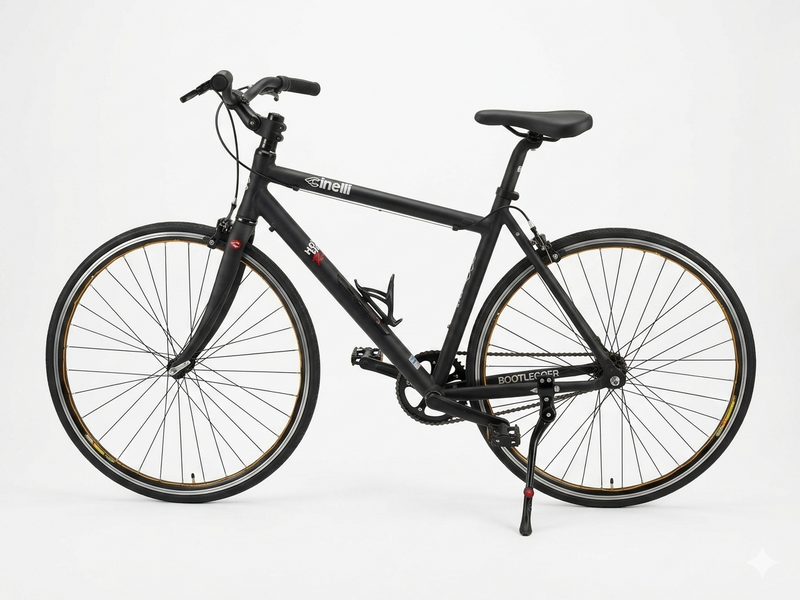 Carica immagine in Galleria Viewer, CINELLI BOOTLEG TG M NERO USATO IN CONTO-VENDITA
