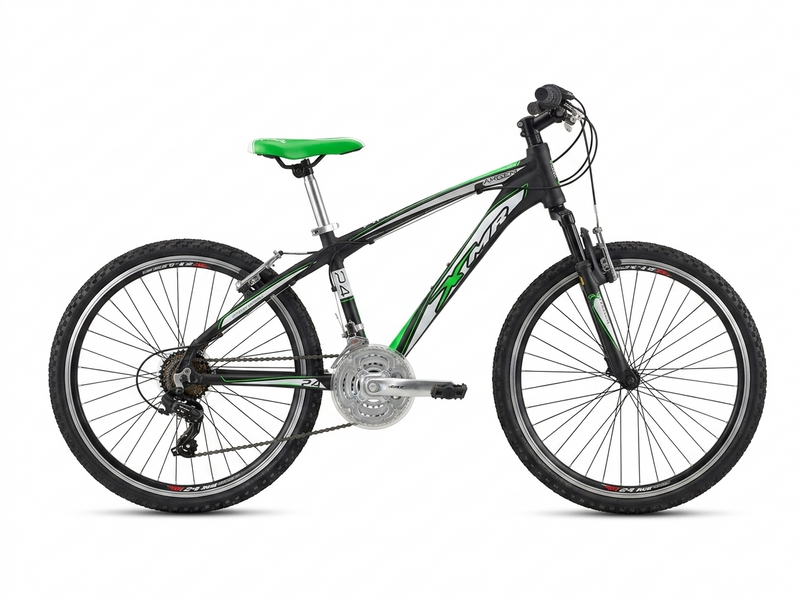 Carica immagine in Galleria Viewer, XMR VANADIUM MTB RAGAZZO 24"X1.95 3X6V VERDE/NERO/BIANCO
