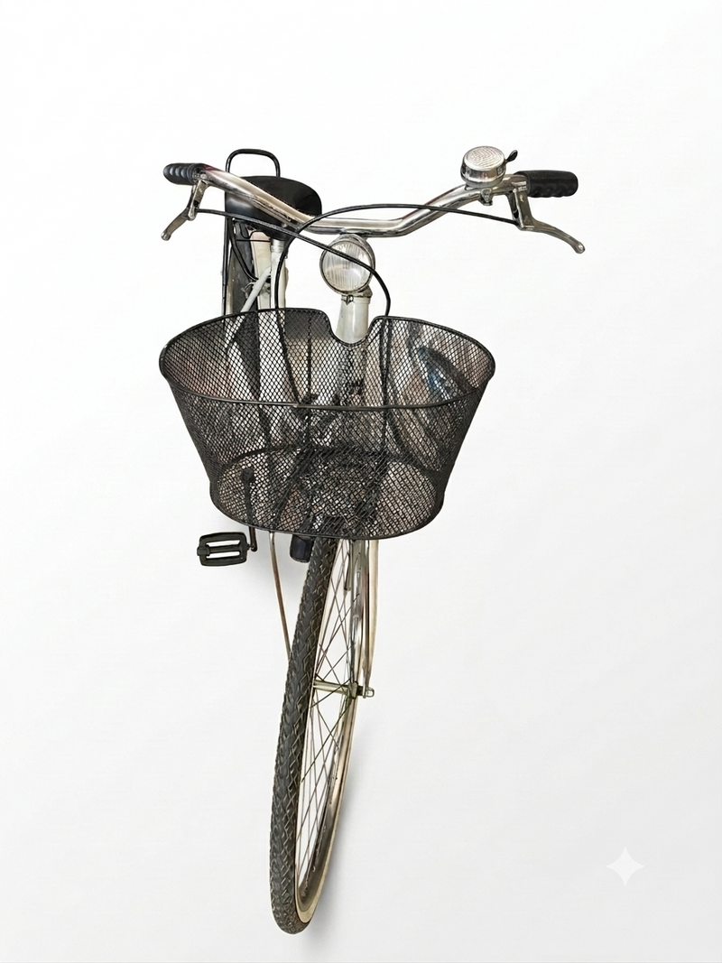Load image into Gallery viewer, BICI DA CITTA' DONNA OLANDA 1V ACCIAIO BIANCO USATO-REVSIONATO
