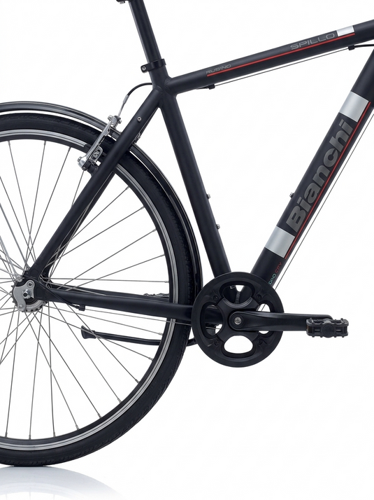 BIANCHI SPILLO CITY BIKE DONNA ALLUMINIO 3X7V TG S NERO OPACO KM0 USATO IN CONTO-VENDITA