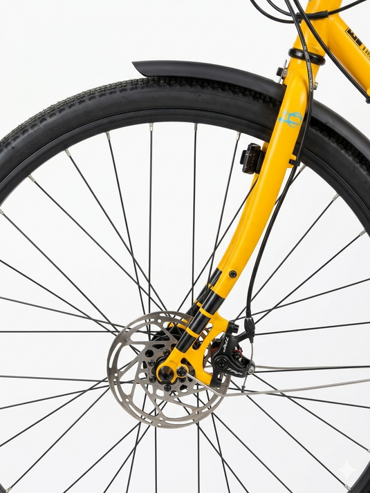 CINELLI HOBOOTLEG EASYTRAVEL 2X10 ACCIAIO GIALLO SENAPE TG 55