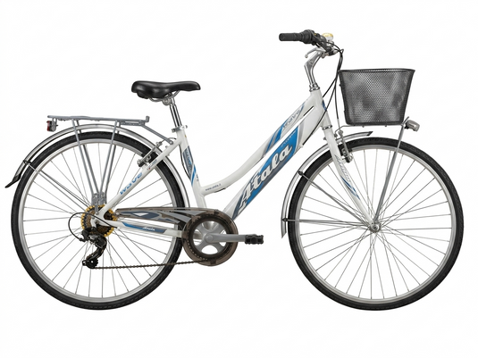 ATALA WAVE CITY BIKE DONNA ALLUMINIO 6V TG S BIANCO-BLU USATO IN CONTO-VENDITA