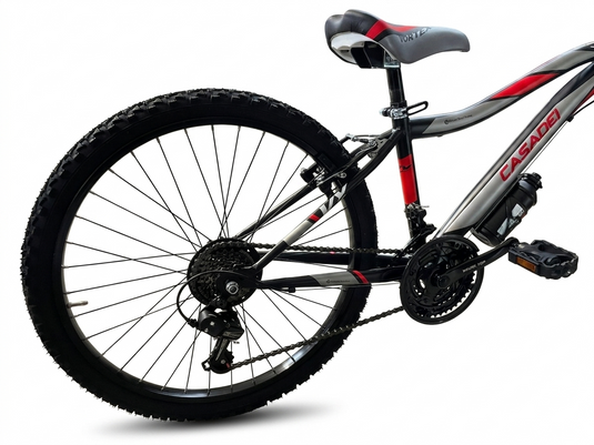 CASADEI VORTEX MTB BAMBINO 24"X1.95 NERO/ROSSO/ARGENTO