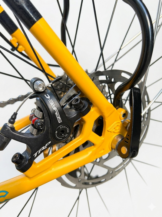 CINELLI HOBOOTLEG EASYTRAVEL 2X10 ACCIAIO GIALLO SENAPE TG 55