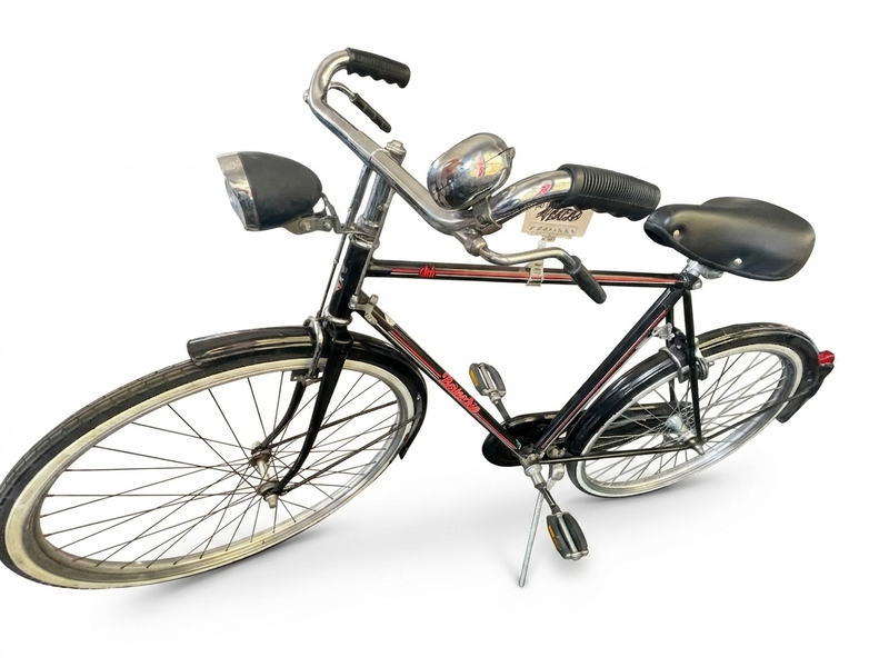 Carica immagine in Galleria Viewer, BOTTECCHIA BICI UOMO CITTA' BACCHETTA TG.M NERO USATO-REVISIONATO
