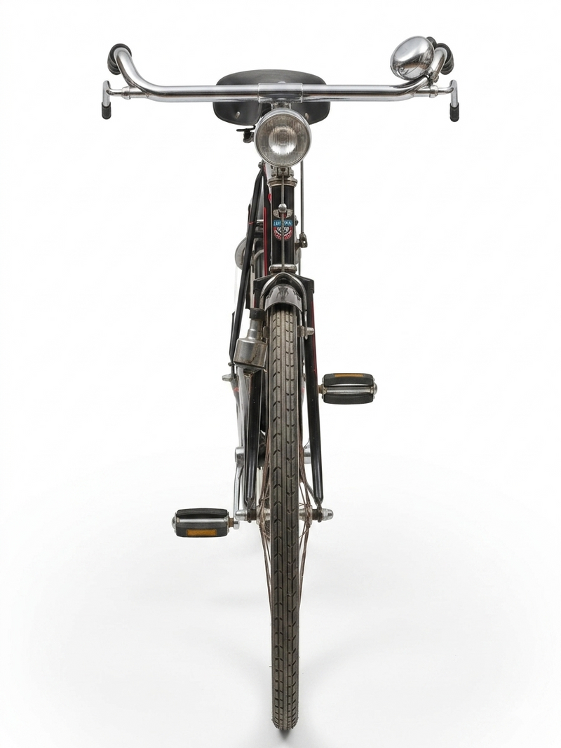 Carica immagine in Galleria Viewer, BOTTECCHIA BICI UOMO CITTA' BACCHETTA TG.M NERO USATO-REVISIONATO
