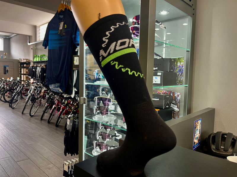 Carica immagine in Galleria Viewer, CALZINI MORGAN NERO CON LOGO
