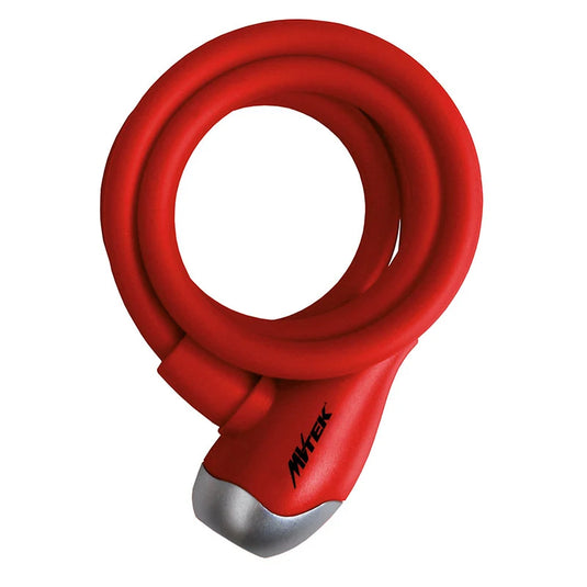 LUCCHETTO MVTEK A CAVO DIAMETRO: 10mm x Lunghezza: 1000mm (ROSSO,ROSA,AZZURRO)