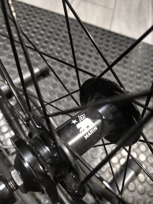 MARIN CERCHIO ANT. ROAD/GRAVEL 700X19C DISK 6 FORI QUICK RELEASE NERO USATO-REVISIONATO