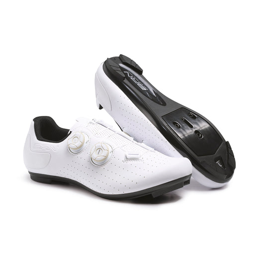 BRN SCARPE ROAD SHIELD WHITE