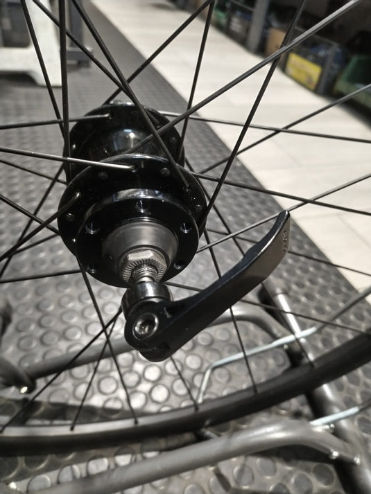 COPPIA RUOTE SHINING DB-T260 ALLUMINIO 28" ,DISK 6 FORI, SHIMANO HG, QUICK RELEASE