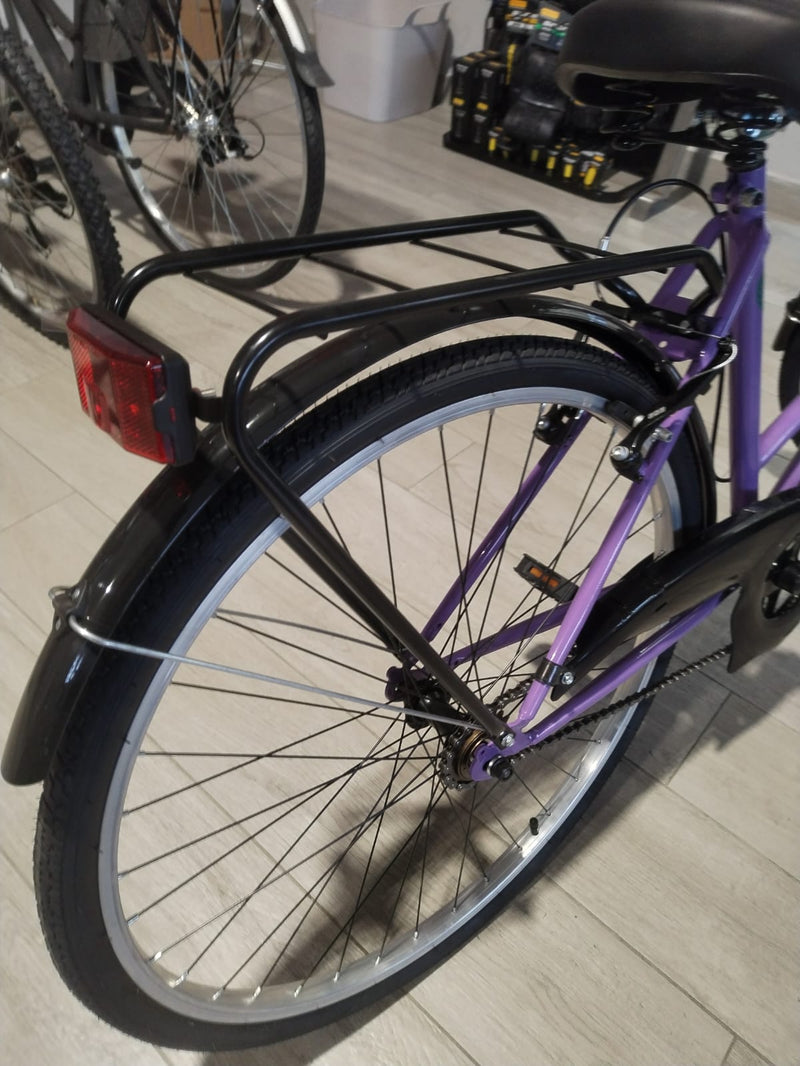 Carica immagine in Galleria Viewer, CASADEI CITY BIKE OLANDA DONNA 26" 1 VELOCITA' LILLA

