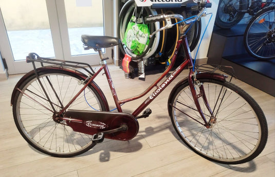 BICI DONNA OLANDA 1V 26" ELIOLAND BORDEAUX USATO-REVISIONATO