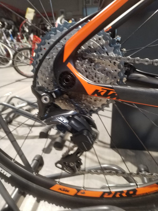 KTM MTB MYROON MASTER CARBON NERO-ARANCIO TAGLIA 43  USATO IN CONTO VENDITA