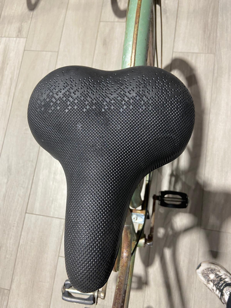 Carica immagine in Galleria Viewer, BICI DONNA OLANDA ACCIAIO DOPPIO TUBO VERDE PASTELLO 1 V TAGLIA M USATO-REVISIONATO
