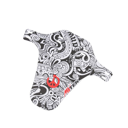 MVTEK Parafango anteriore 253x210mm STREET ART in Plastica